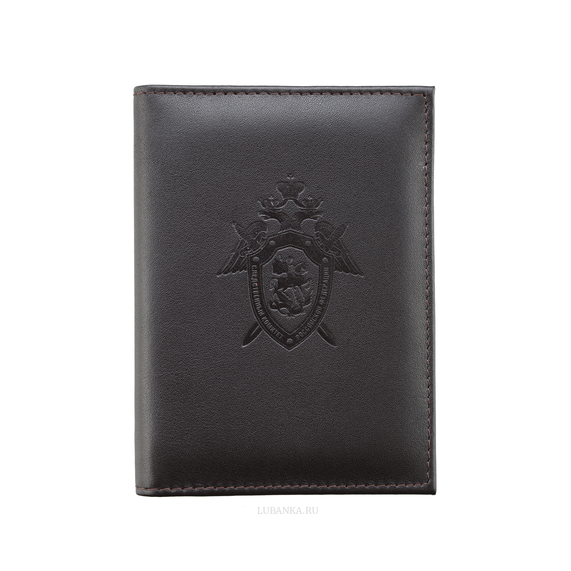 Обложка для автодокументов СКР с картхолдером коричневая