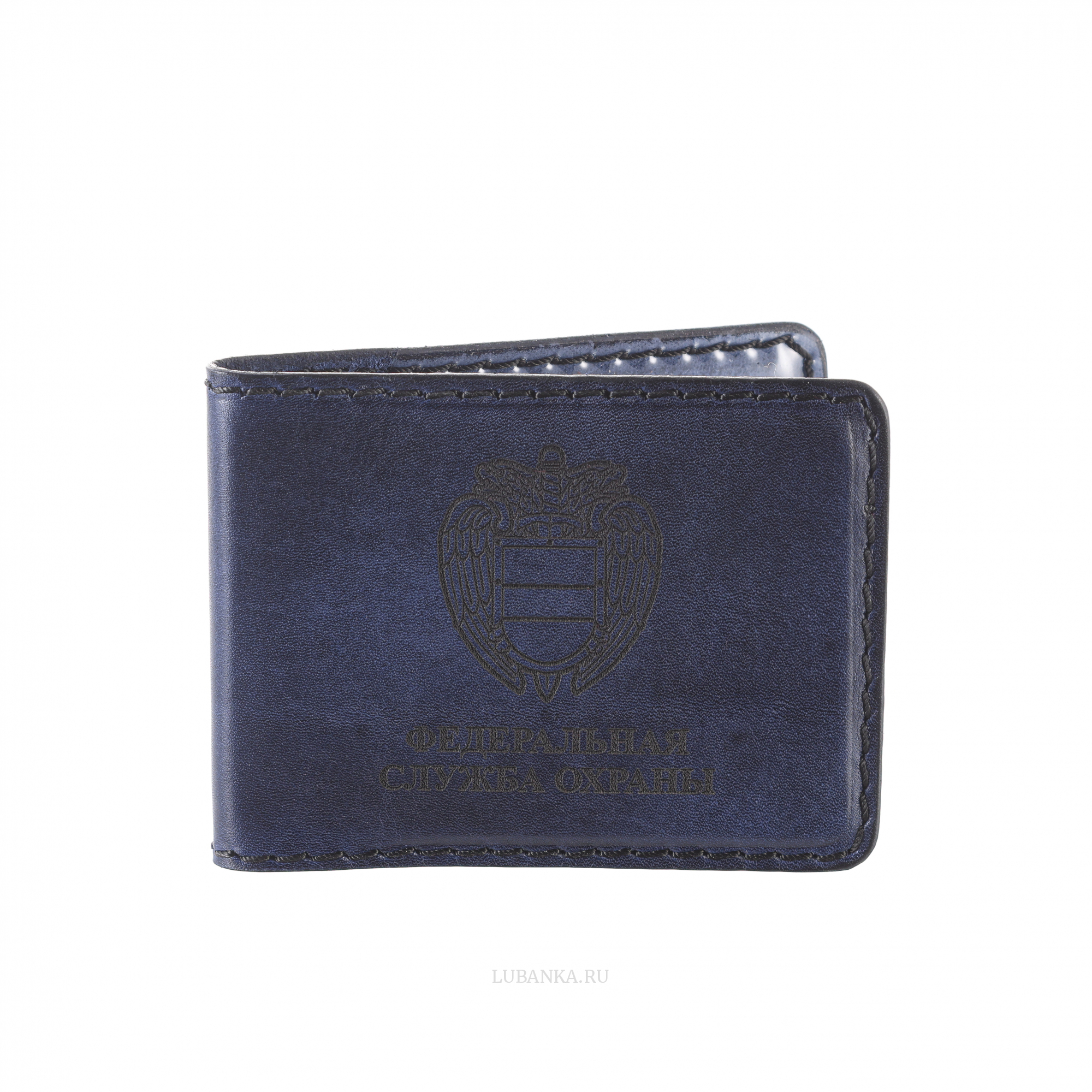 Обложка для удостоверения ФСО темно синяя