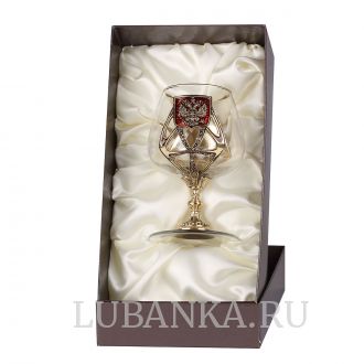 Бокал для коньяка «Герб России»