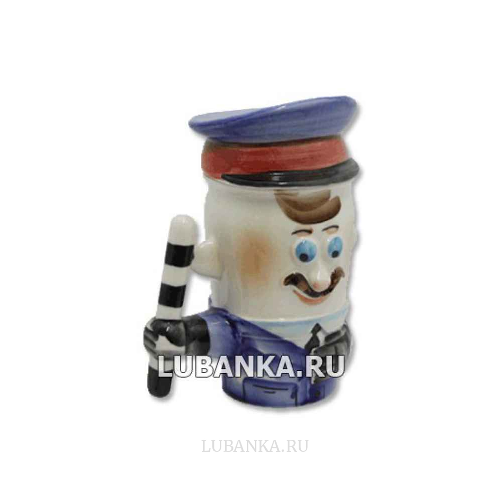 Кружка фигурная Инспектор ДПС